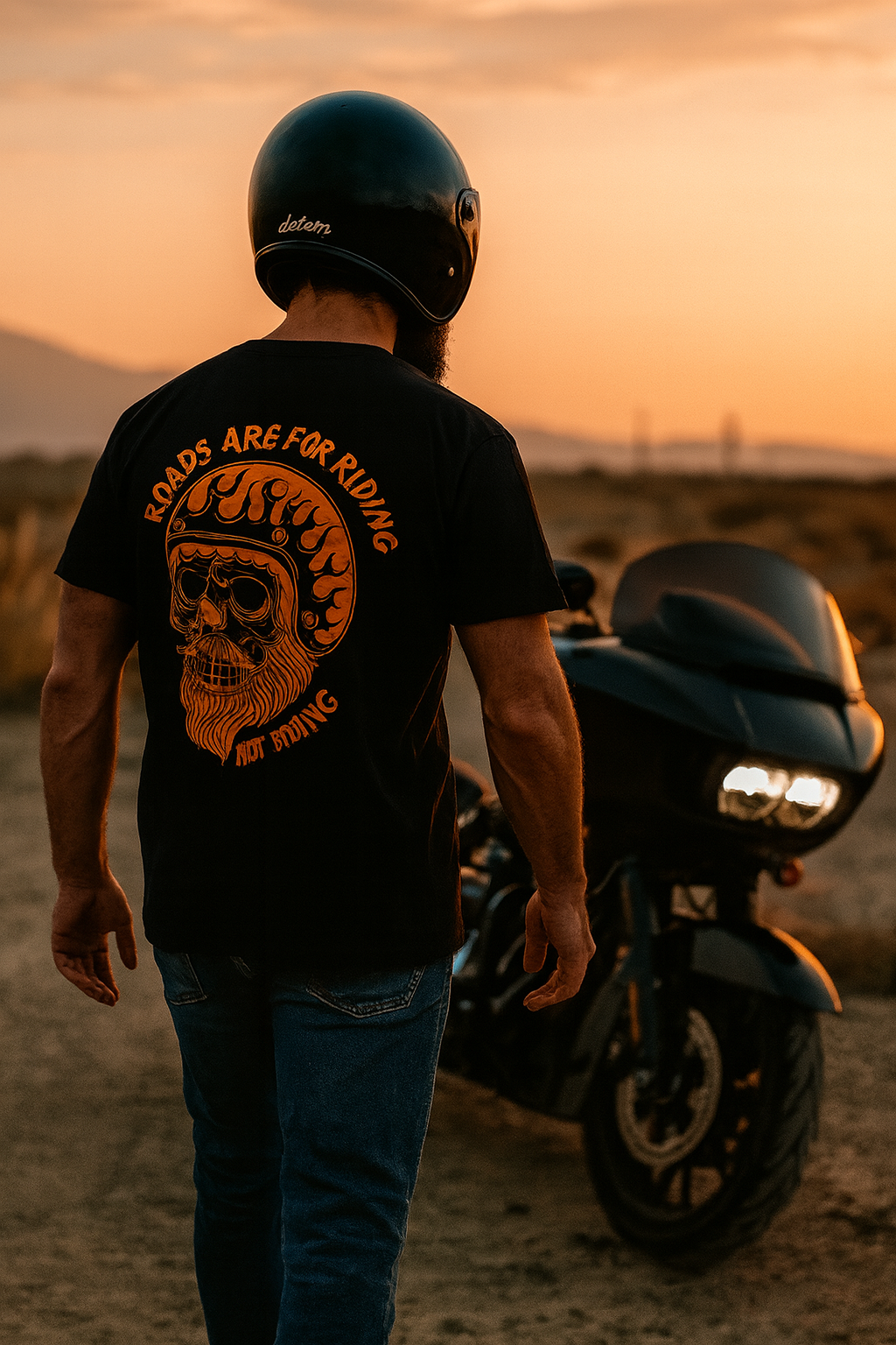 Roads Are for Riding – Not Hiding – Limited Edition Premium Tee