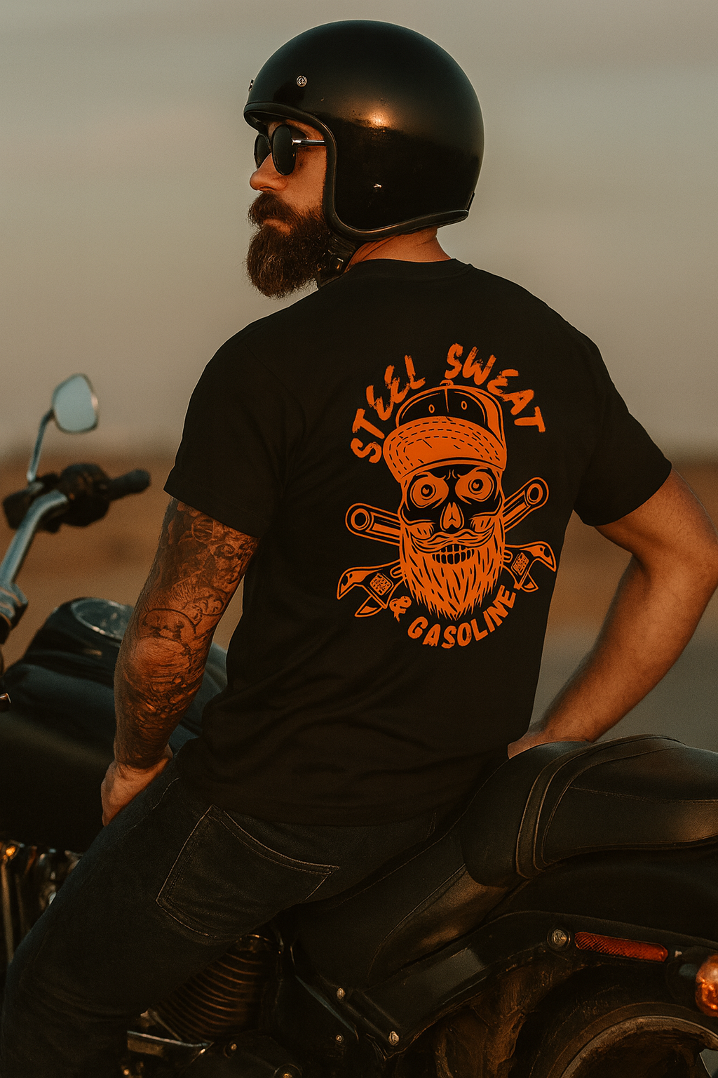 Steel, Sweat &amp; Gasoline – Limited Edition Premium Tee