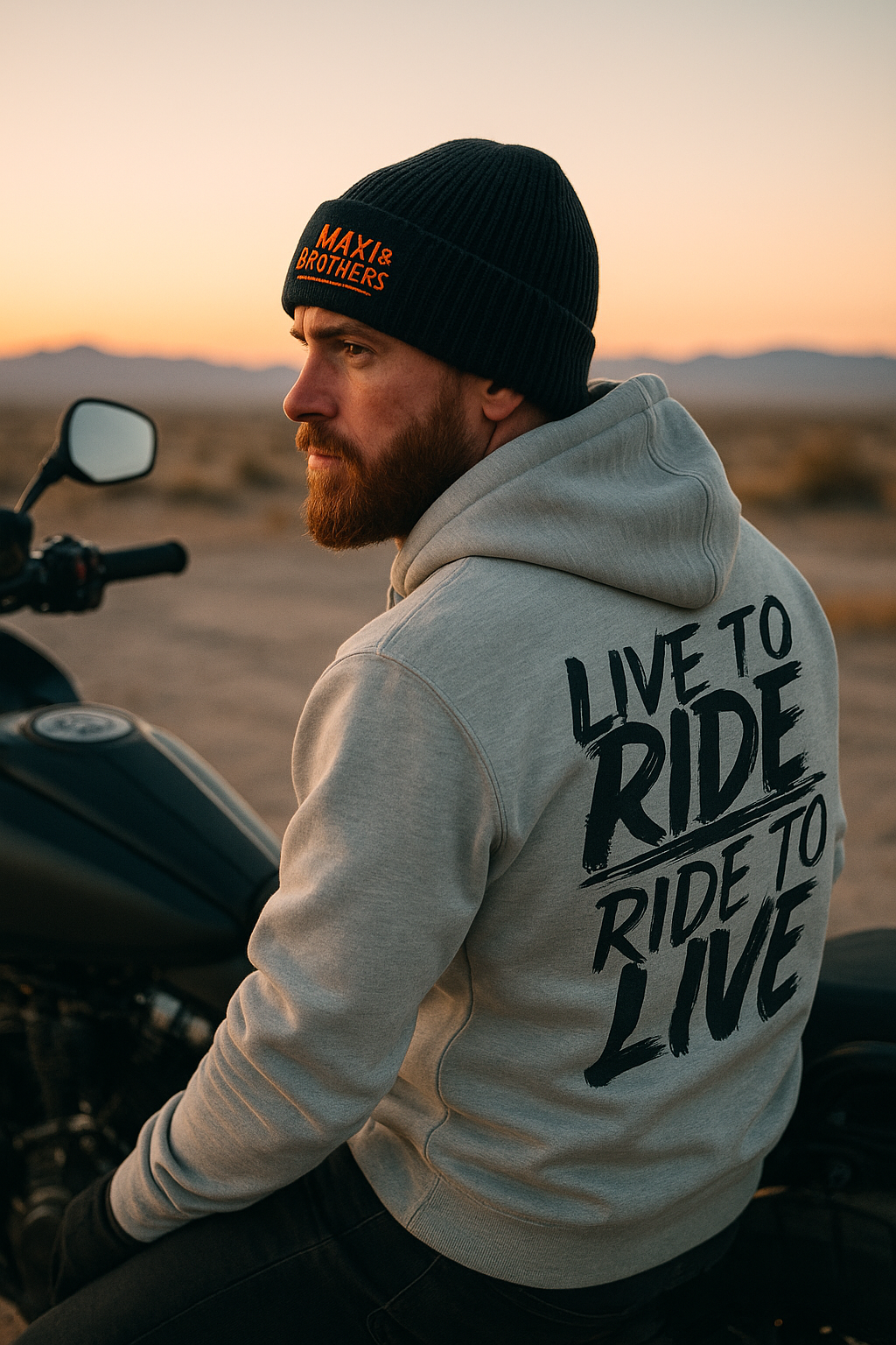 Limited Orange Edition Beanie – Maxi & Brothers